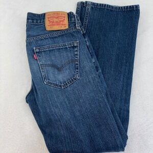 Levis 527 Slim Bootcut Jeans Mens 30x32 Medium Wash Blue Denim 527-0501